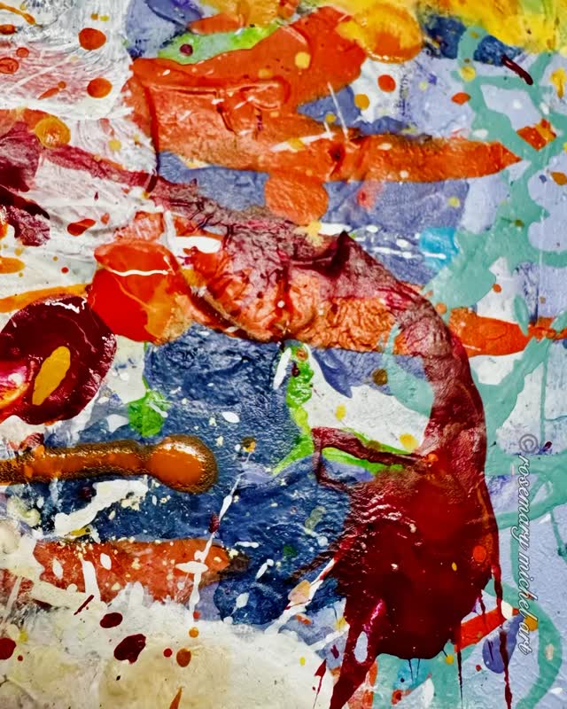 Started 2026 in the studio, trying to set the tone for the year. It’s 2026. Let the paint fly!
🇫🇷 j’ai débuté l’année dans mon studio, question de partir du bon pied! 2026, c’est parti! 
#artabstrait #artistsoninstagram #chickswhocreate #artistepeintre #creatives #ilovecolor